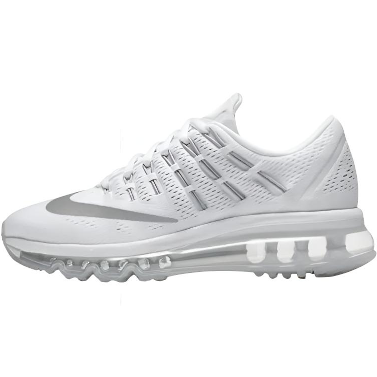Nike Nike Air Max 2016 Comfortable Low top Kids Lifestyle Shoes White Kids'
