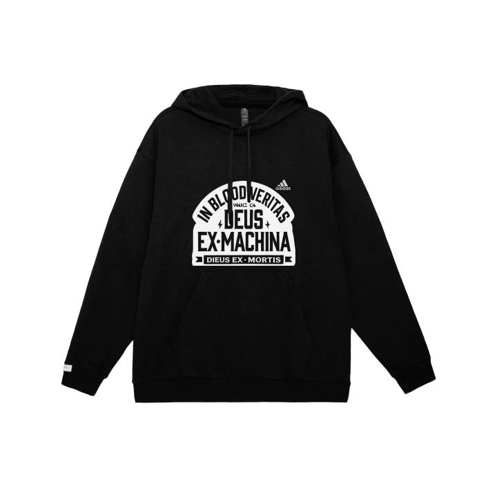 Adidas Adidas SWEAT Sweatshirts Unisex Black Hooded Thickened Regular