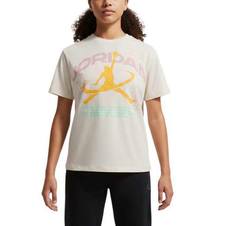 Jordan Jordan Kids T Shirts Crew Neck Moderate
