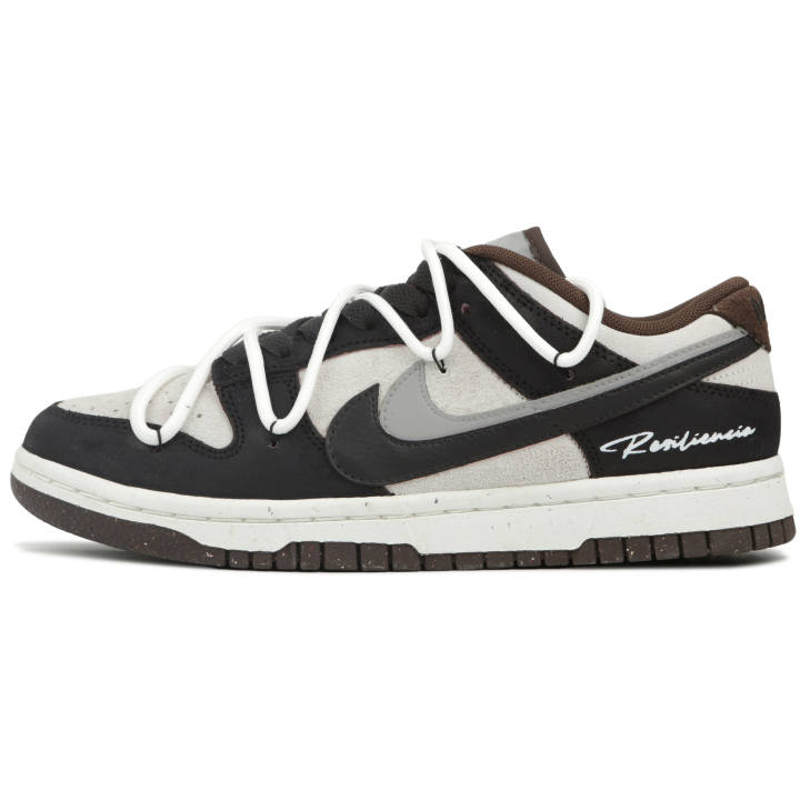 Nike Nike Dunk Low Double Swoosh Low top Skateboard Shoes Unisex Gray