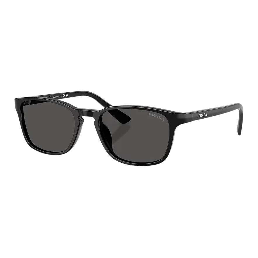 PRADA PRADA Acetate Rectangular Sunglasses Unisex Black