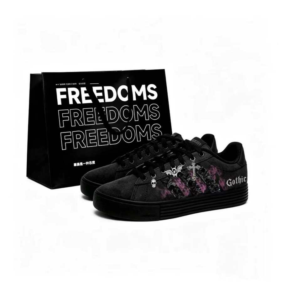 Adidas Adidas Daily 4.0 Dark Purple Saint Mark Synthetic Leather Slip Resistant Abrasion Resistant Low top Skateboard Shoes