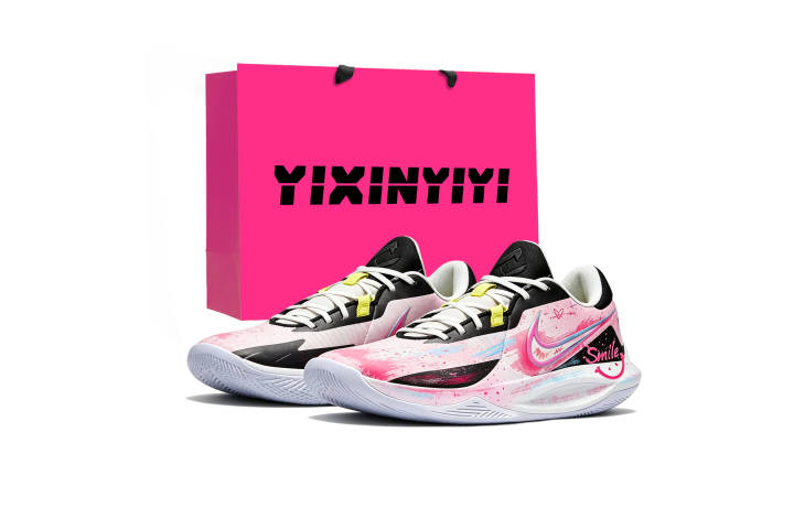 Nike Nike Precision 6 Precision 6 Neon Ultra Pink Fabric Low top Basketball Shoes Men's Pink