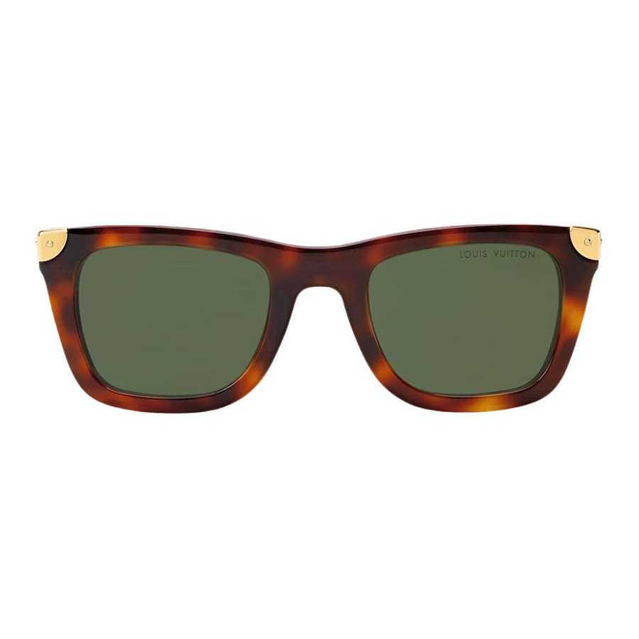 LOUIS VUITTON LOUIS VUITTON Acetate Square Sunglasses Men's Tortoiseshell