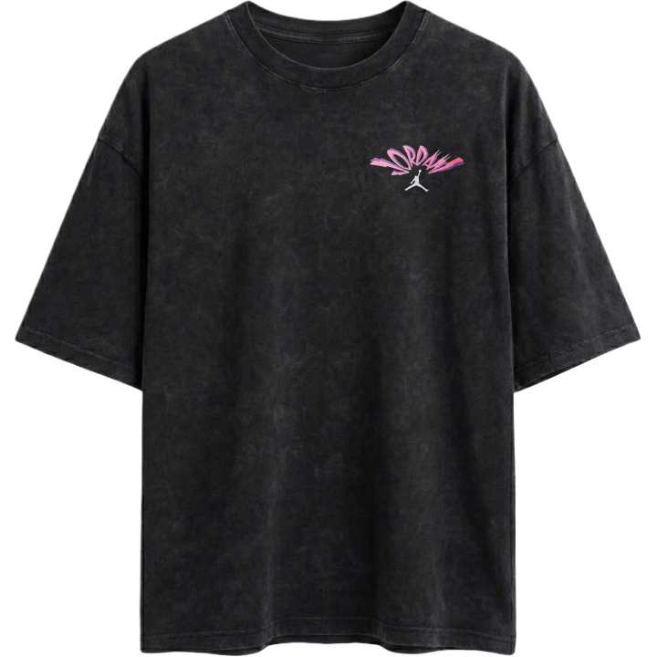 Jordan Jordan Flight T Shirts Men's Black Crew Neck