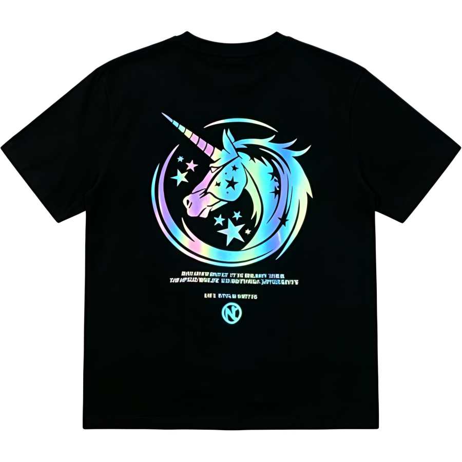 Lnga Landgre T Shirts Unisex Crew Neck Thin Straight Fit