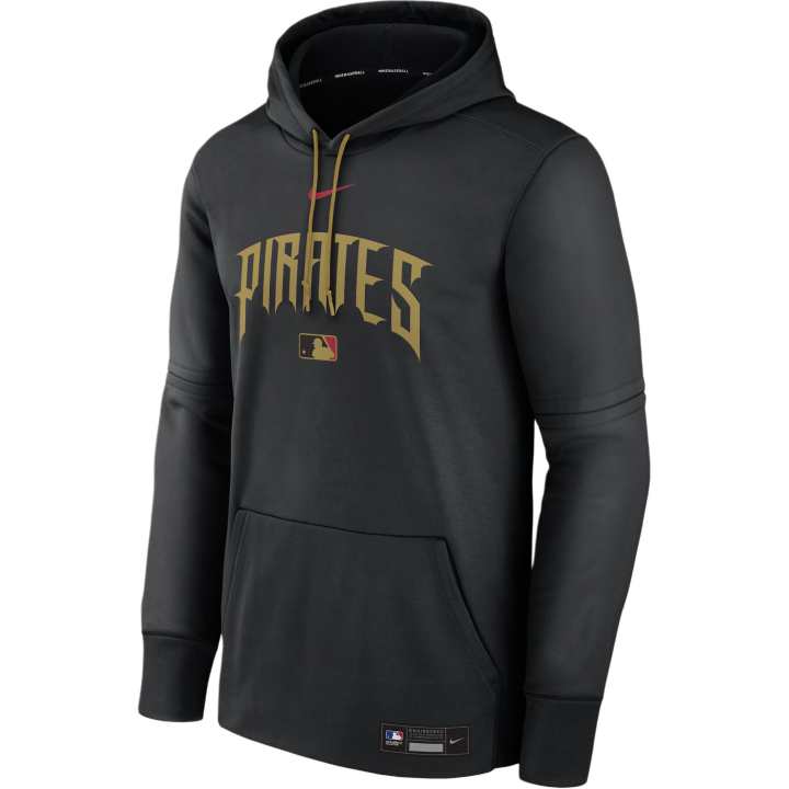 Nike Nike Pittsburgh Pirates Authentic Collection City Connect Men's Nike Therma Mlb Pullover Hoodie