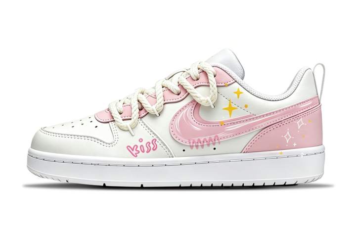 Nike Nike Court Borough 2 Low top Skateboard Shoes Women's Pink