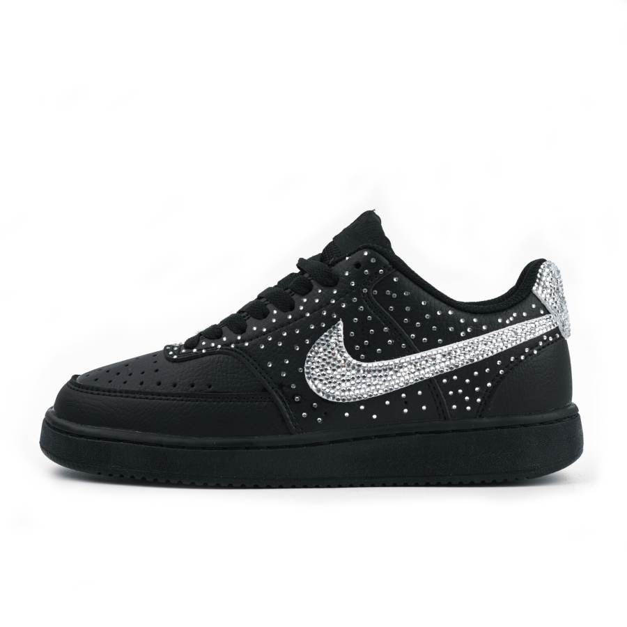 Nike Nike Court Vision Low top Skateboard Shoes Unisex Black