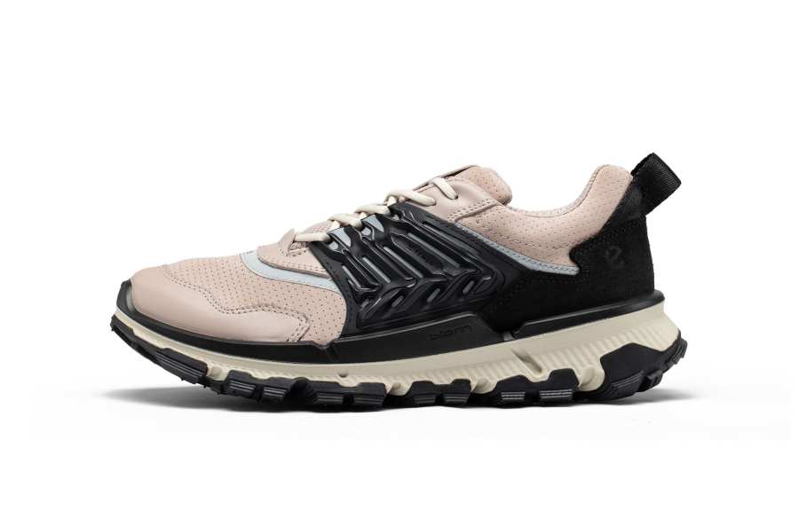 Ecco SS26 Walking Shoes 2.2 TRL Collection Cow Leather Low top Casual Shoes Women's Gray 842313