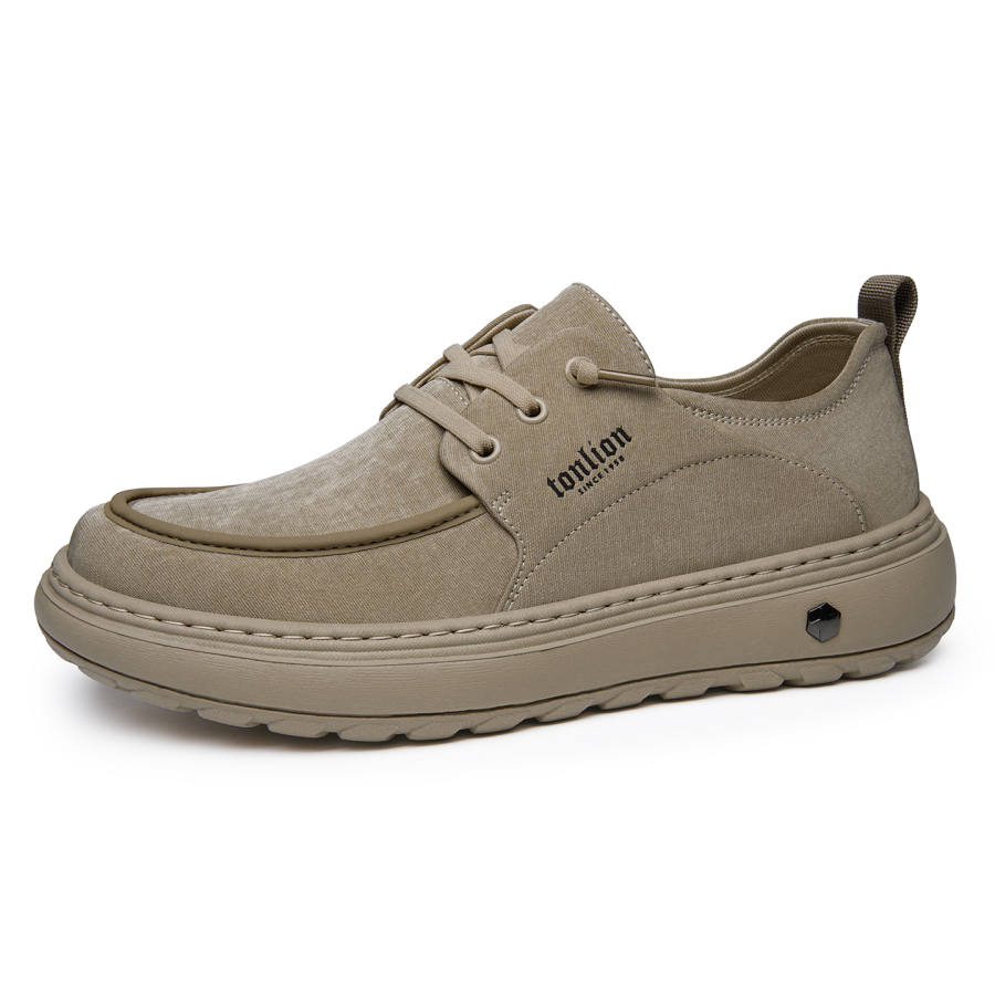 Tonlion Summer Breathable Low top Canvas Shoes Men's