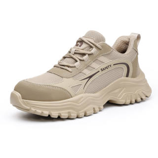 GUYISA Protective Shoes Unisex Khaki
