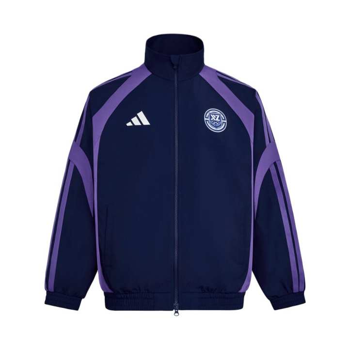 Adidas Adidas Jackets Unisex Dark Blue/Purple Stand Collar Moderate Other