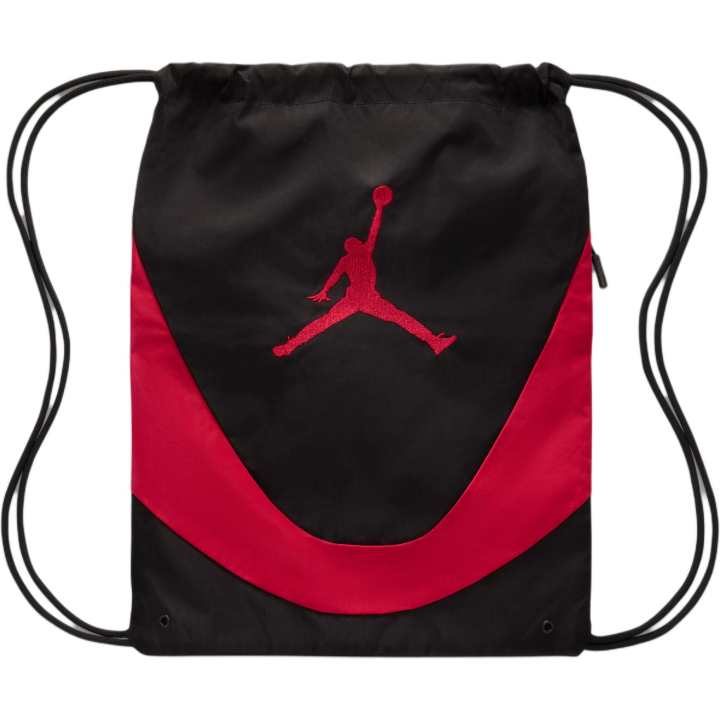 Jordan Jordan Nylon Backpack Unisex Black & Red