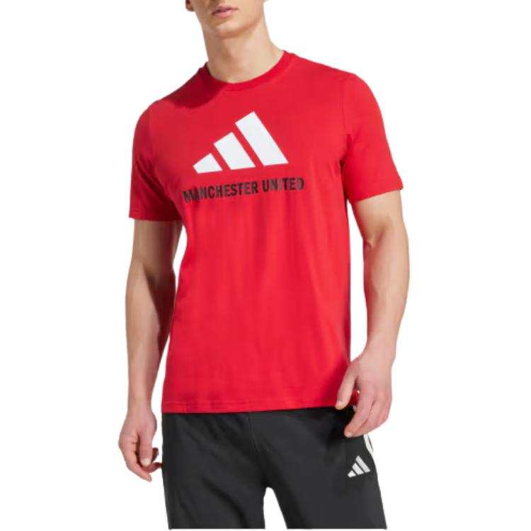 Adidas Adidas T Shirts Men's Red Crew Neck