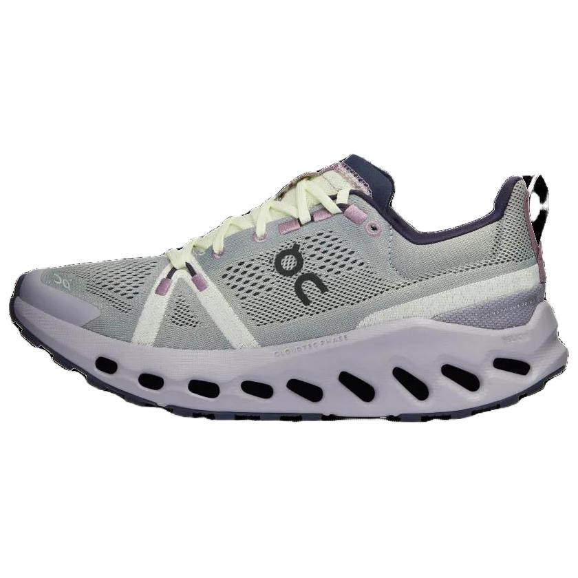 On Cloudsurfer Main Collection Comfortable Low top Running Shoes Women's Gray Purple