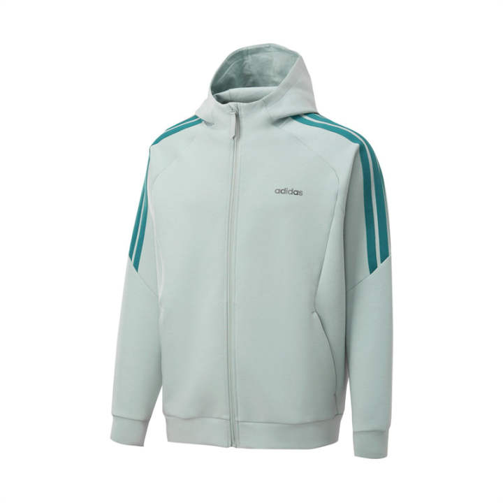 Adidas Adidas Jackets Men's Light Green Hooded Non Detachable Moderate Other