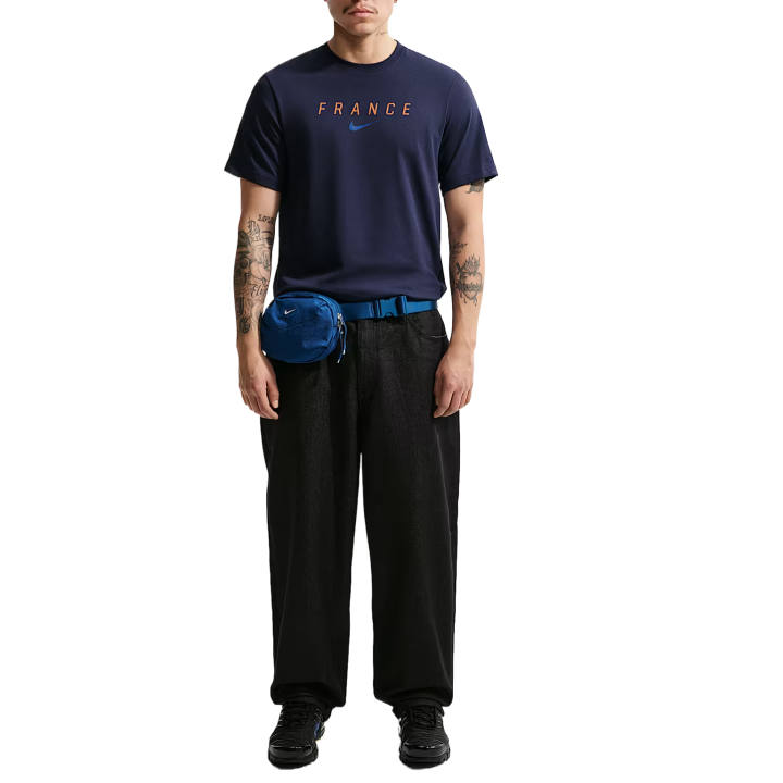 Nike Nike FFF Soccer Jerseys Men's Dark Blue/Royal Blue Moderate