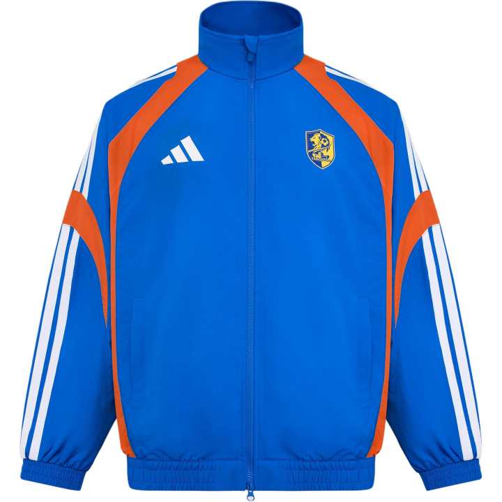 Adidas Adidas Jackets Unisex Honor Blue/Orange Yellow Stand Collar Moderate Other
