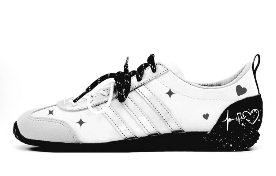 Adidas Adidas VS JOG 2.0 Breathable Low top German Army Trainers Unisex Silver Gray