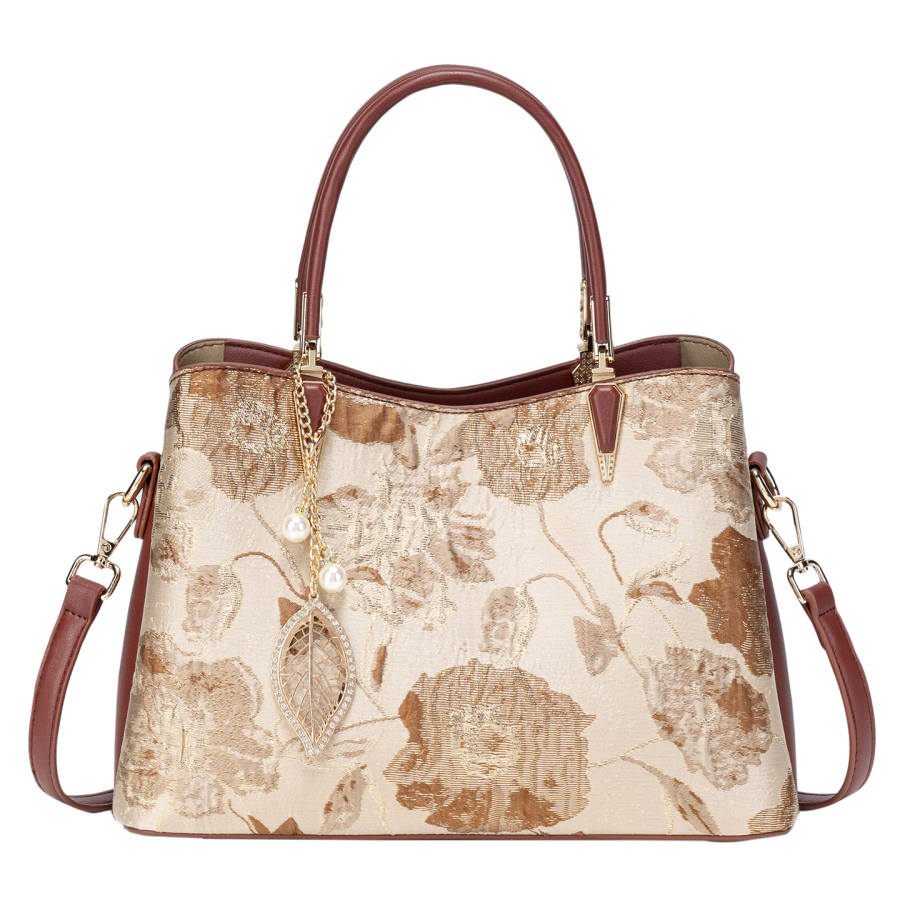 PAYOT Synthetic Leather Handbag Women's Brown