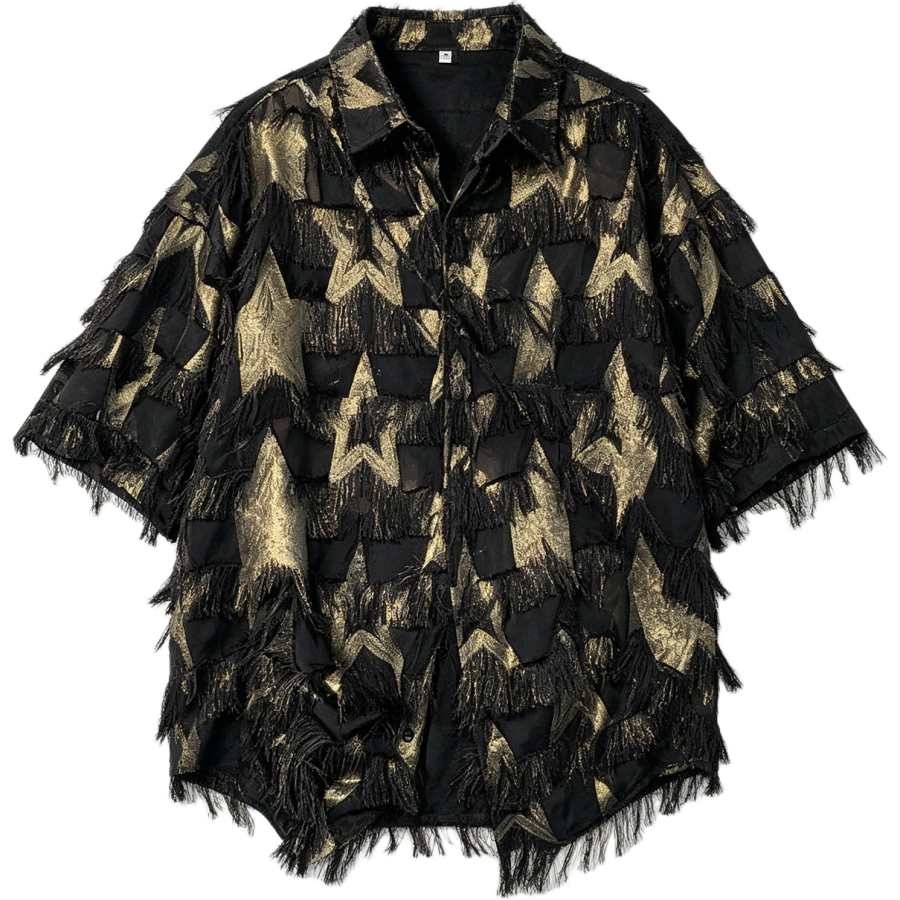 Lnga Landgre Shirts Men's Lapel Thin Other