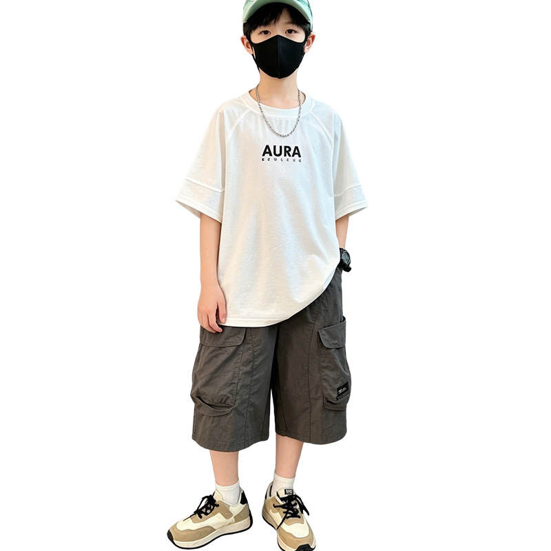 Lanza Boys Summer Clothing Sets Summer Style Teenagers