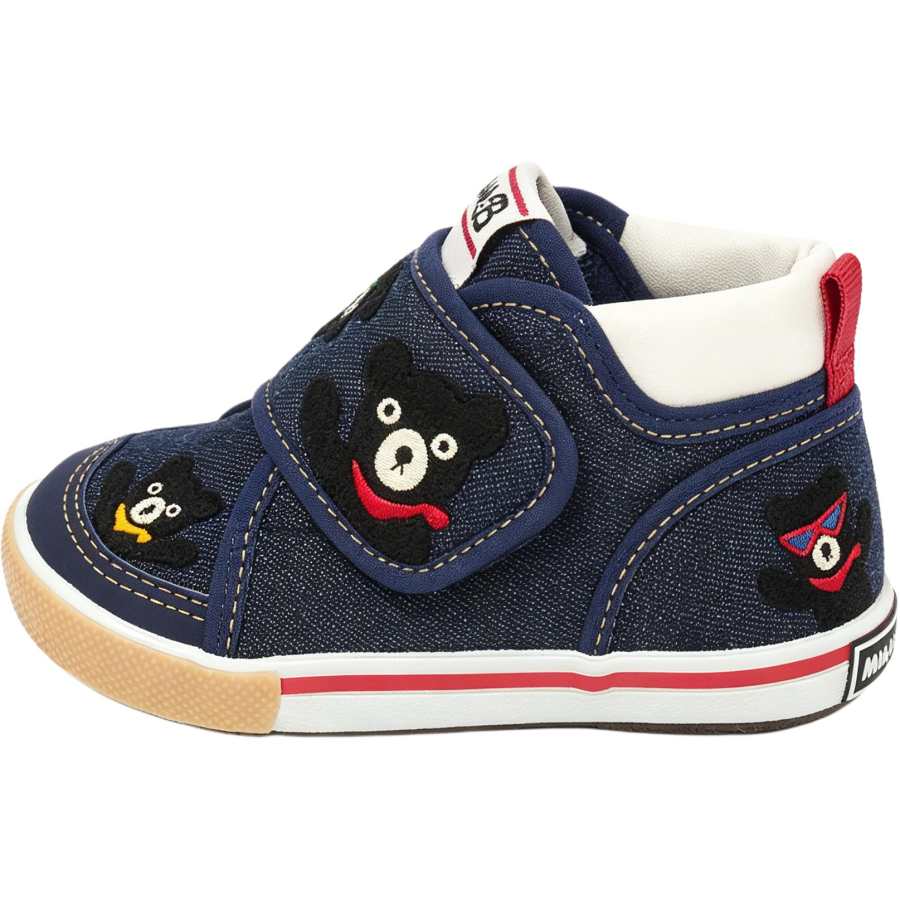 MIKI HOUSE Low top Toddler Shoes Indigo Infant And Toddler