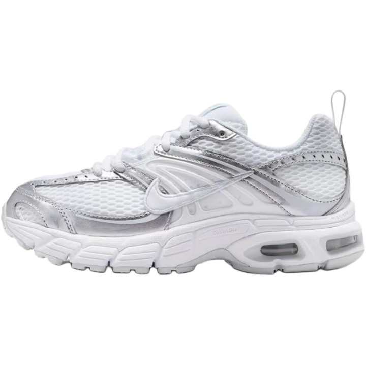 Nike Nike Air Max Moto 2K Breathable Support Low top Running Shoes White Silver Unisex