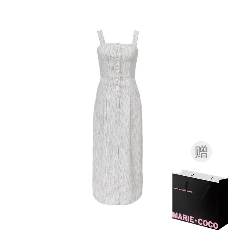 MARIE·COCO Sleeveless Dresses Women's Dress Moderate Long