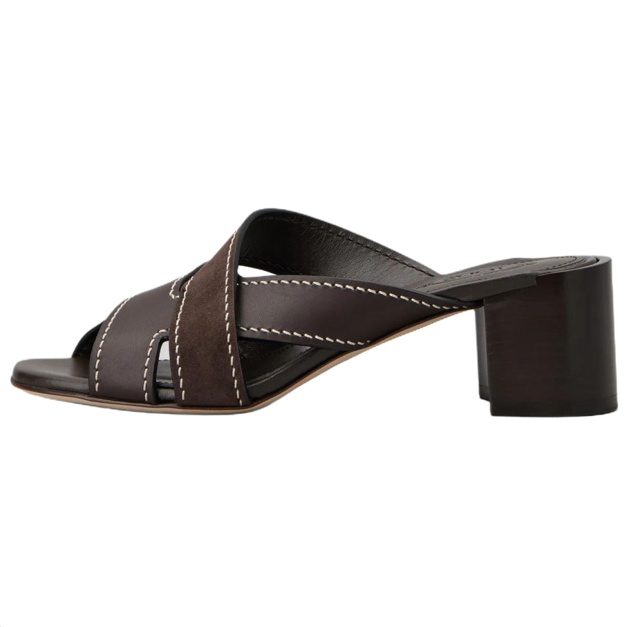 TOD'S Slide Slippers Women's Brown
