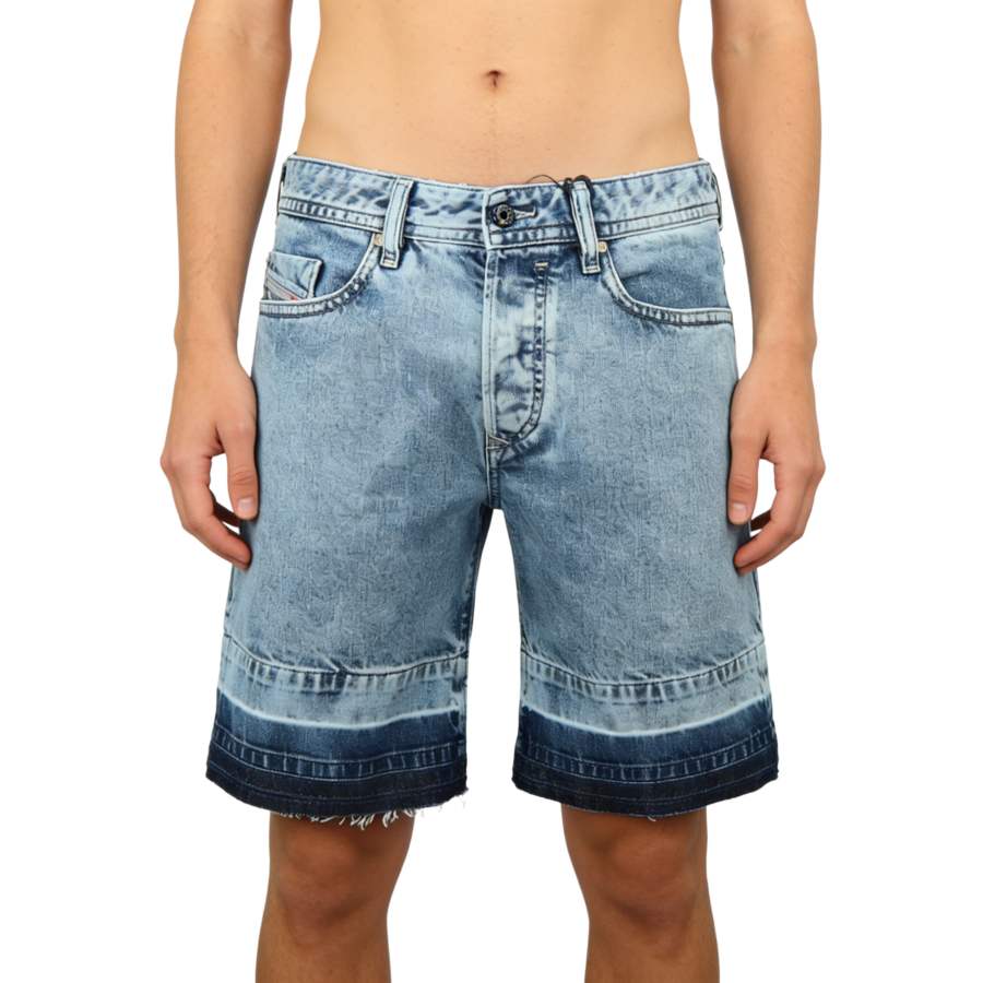 DIESEL Denim Shorts Men's Blue Moderate