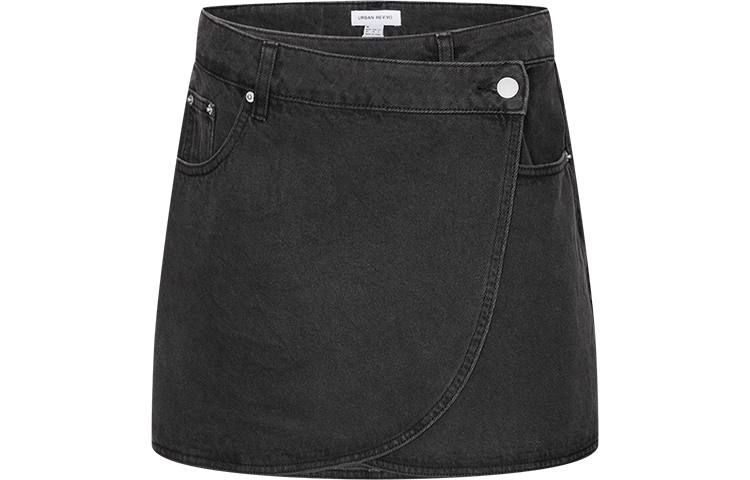 URBAN REVIVO Denim Short Skirts Women's