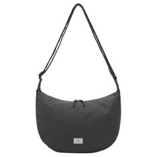 Snow Peak Recycled Nylon Shoulder Bag, Crossbody Bag 30 Unisex Black