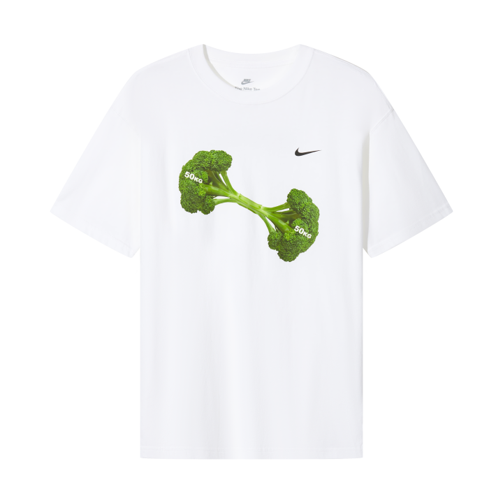 Nike Nike Sportswear T Shirts Unisex White Crew Neck Thin