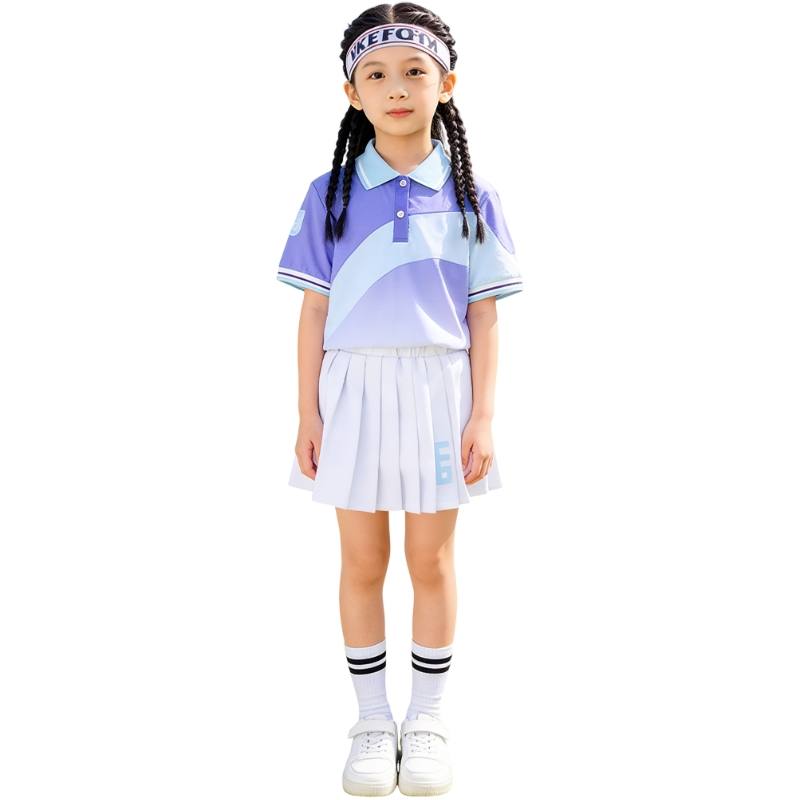 YALU Kids Casual Sportswear Polo Collar Thin