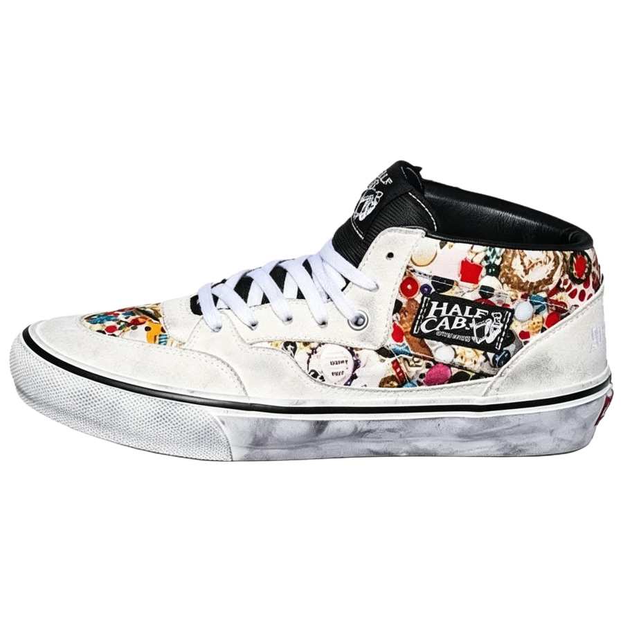 Vans Half Cab Supreme x Mike Kelley x Half Cab Vans 'White'