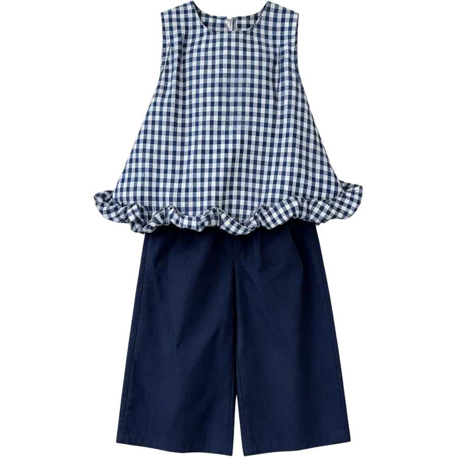 YALU Girls Casual Plaid Set Kids'
