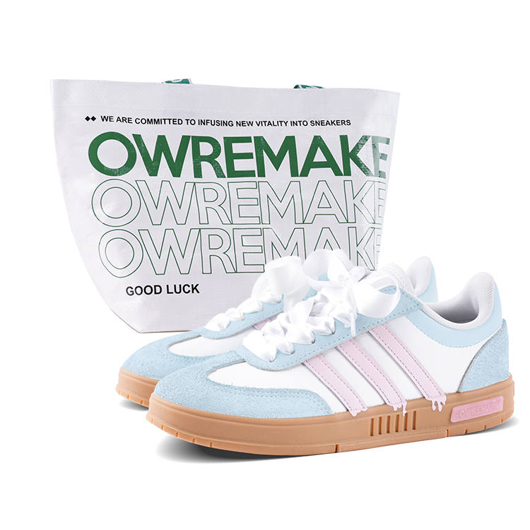 Adidas Adidas Gradas Low top Skateboard Shoes Unisex Blue Pink