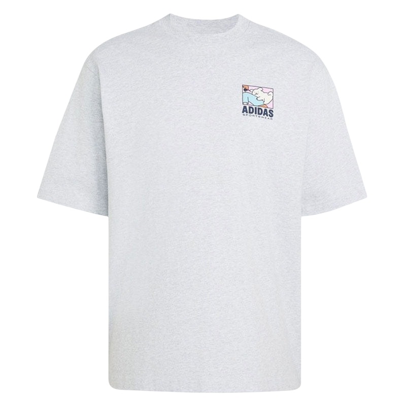 Adidas Adidas T Shirts Men's White Crew Neck