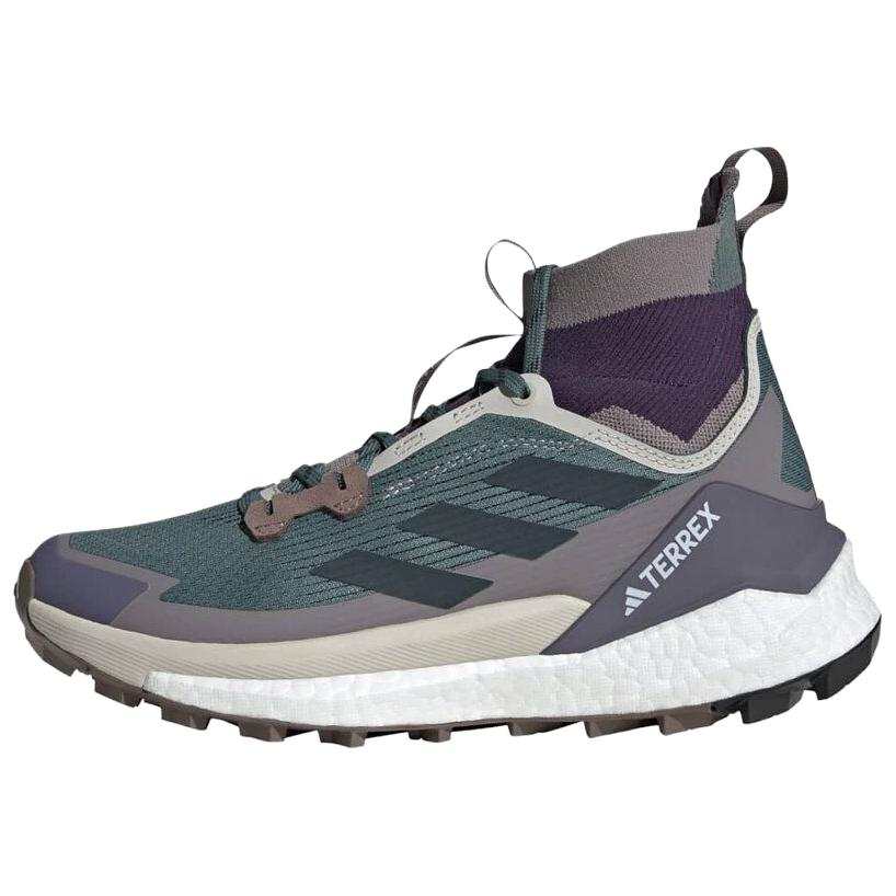 Adidas Adidas TERREX FREE HIKER 2.0 Rebound Grip Hiking Shoes Women's Green Umber