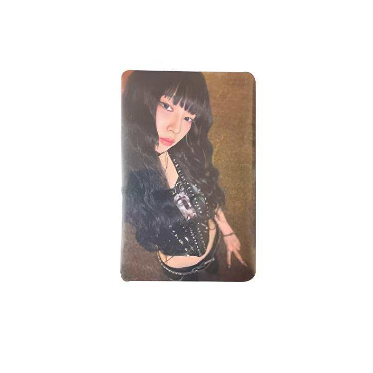 SM ENTERTAINMENT Aespa RICH MAN Mini 6 Tartan Shop Ming Photocard Single Card/One Click Full Set Purchase