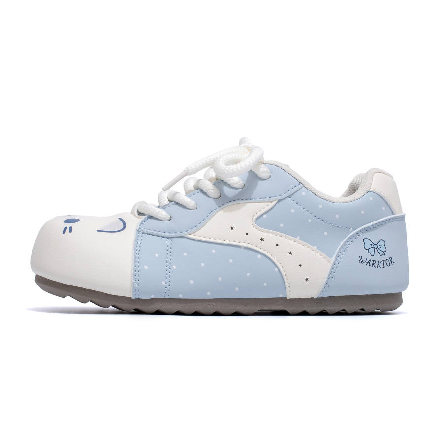 Warrior Sweet And Cute, Kitten, Flat White Shoes Lightweight Abrasion Resistant Coverage Low top Casual Shoes Women's