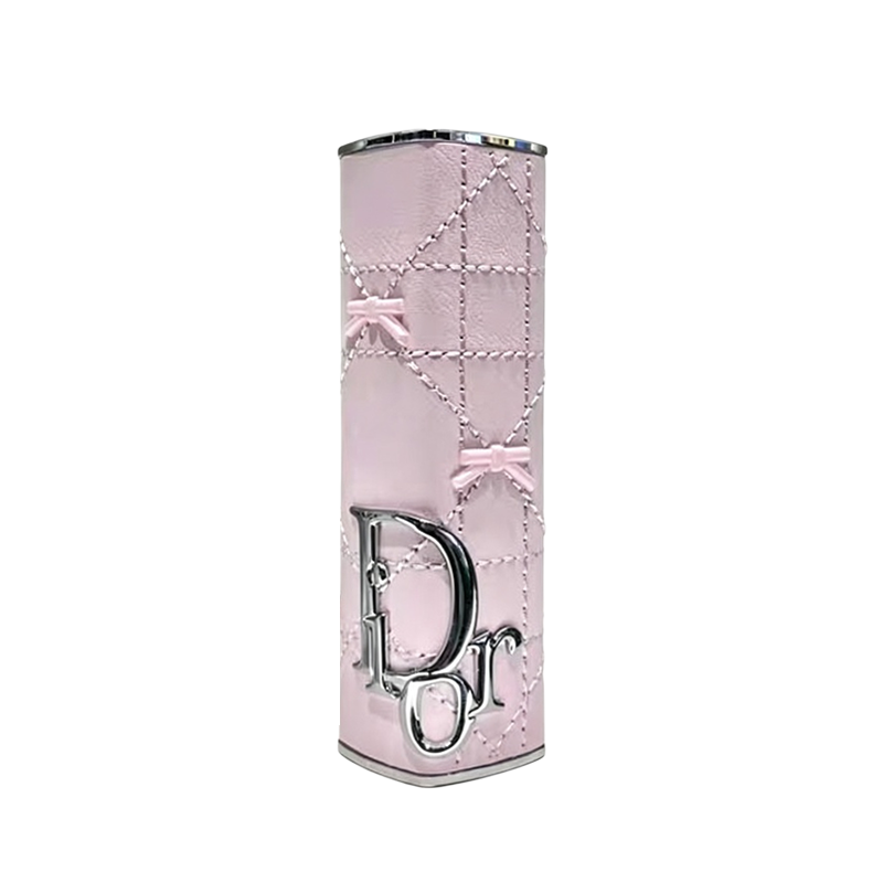 DIOR DIOR Pink Bowknot Lipstick Case Without Core Practical, Portable, Premium, Aesthetic