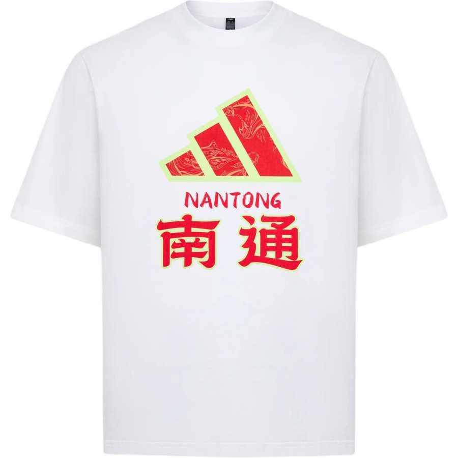 Adidas Adidas T Shirts Unisex White Crew Neck Moderate