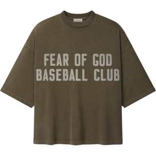 Fear Of God SS26 Baseball Club Tee T Shirt Unisex