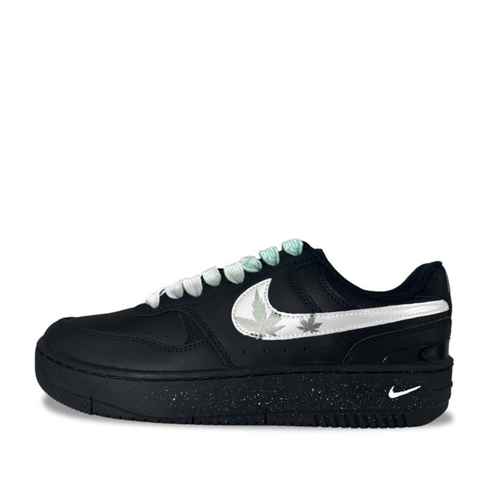 Nike Nike Gamma Force Green Maple Jade Dew Synthetic Leather Low top Skateboard Shoes Unisex Black