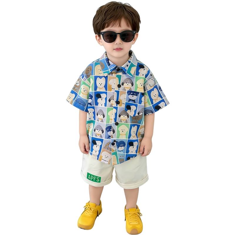 YALU Casual Sportswear Children Aged 3 7 Years Old