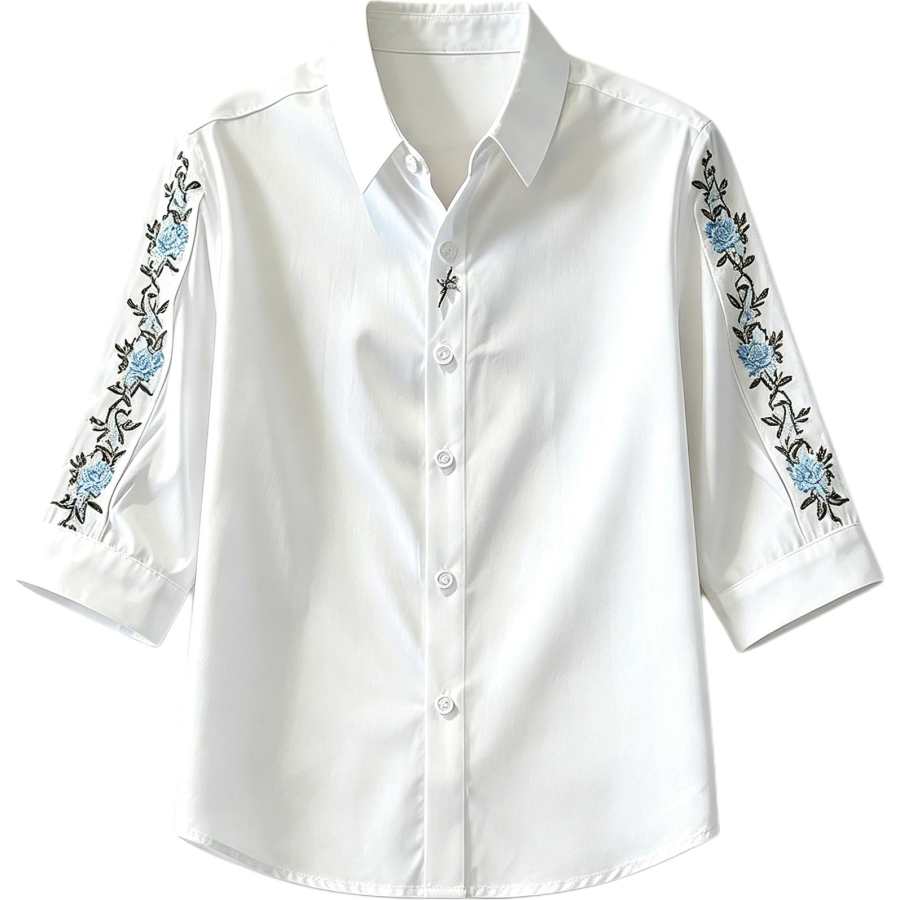Lnga Landgre Shirts Men's Lapel Moderate Other