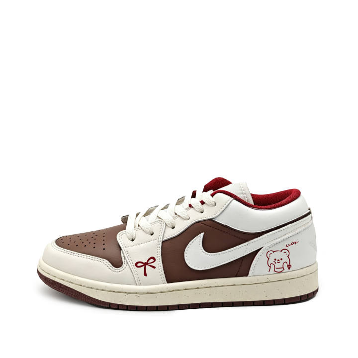 Jordan Jordan Air Jordan 1 Mocha Bear Synthetic Leather, Leather